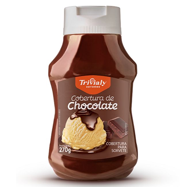 COBERTURA TRIVIALY CHOCOLATE 270GR