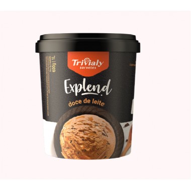 SORVETE TRIVIALY PREMIUM DOCE DE LEITE1L