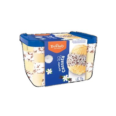 SORVETE TRIVIALY CASSATA 1,5L