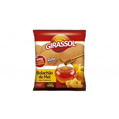 BISCOITO GIRASSOL BOLACHAO MEL 400GR