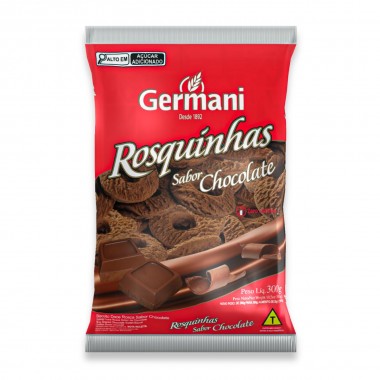 BISCOITO GERMANI ROSCA CHOCOLATE 300G