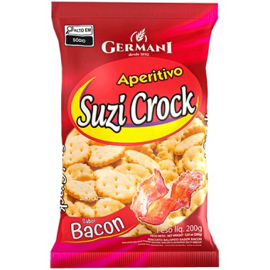 BISCOITO GERMANI SUZI BACON 200GR