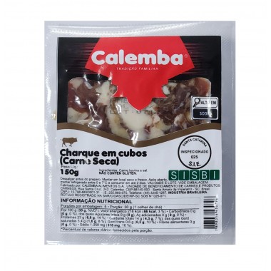 CHARQUE CALEMBA CUBOS 150GR