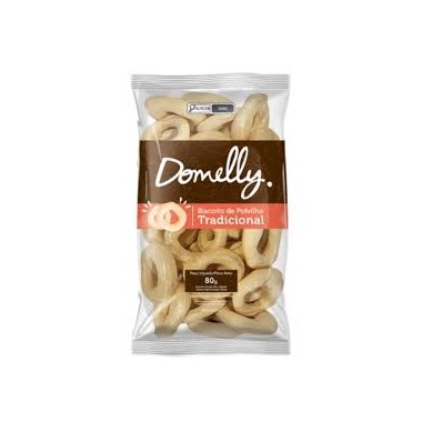 BISCOITO DOMELLY POLVILHO TRADICIONAL 80