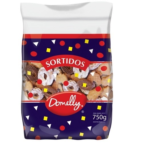 BISCOITO DOMELLY SORTIDOS 670GR