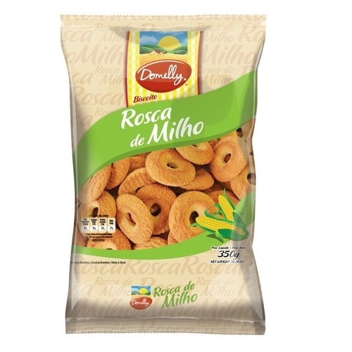 BISCOITO DOMELLY ROSQUINHA MILHO 330GR