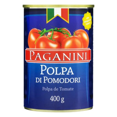 TOMATE PELADO PAGANINI LATA 400GR