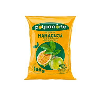 POLPA FRUTA POLPANORTE MARACUJA 100G