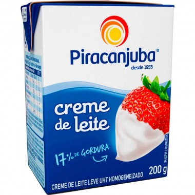 CREME DE LEITE PIRACANJUBA 200GR