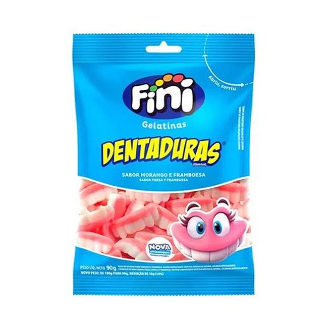 BALA FINI DENTADURAS TEETH 90GR