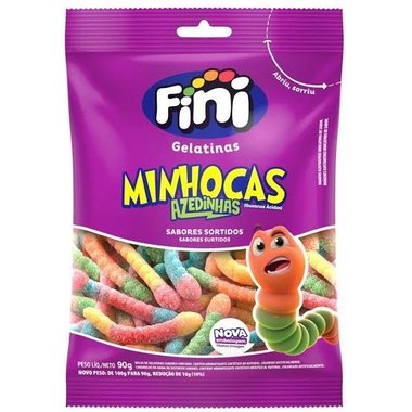 BALA FINI MINHOCA CITRICA 90GR