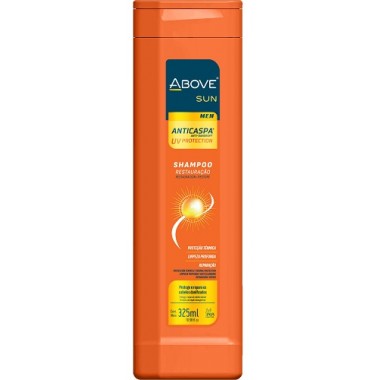 SHAMPOO ABOVE MEN ANTICASPA SUN PROT 350