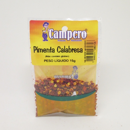 TEMPERO CAMPERO PIMENTA VERMELHA 15GR