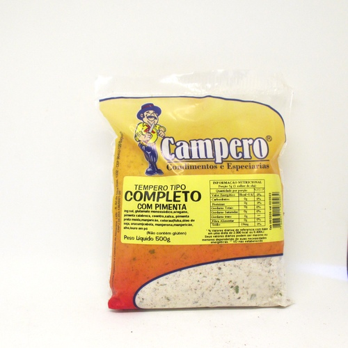 TEMPERO CAMPERO COMP C/PIMENTA 500GR