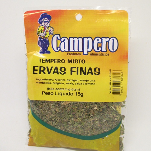 TEMPERO CAMPERO MISTO ERVAS FINAS 15GR