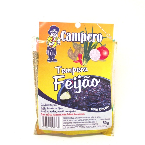 TEMPERO CAMPERO TEMPERA FEIJAO 50GR