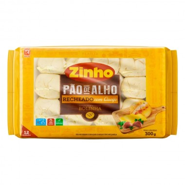 PAO DE ALHO ZINHO TRAD BOLINHA 300G