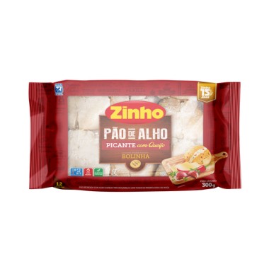 PAO DE ALHO ZINHO BOLINHA PICANTE 300GR