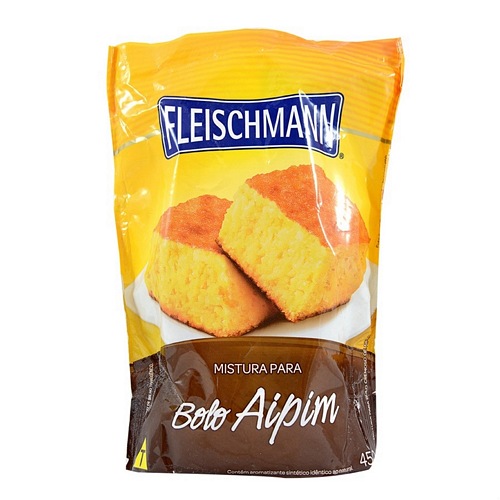 MISTURA BOLO FLEISCHMANN AIPIM 390GR