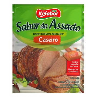 TEMPERO KISABOR SABOR ASSADO CASEIR 25G