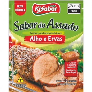 TEMPERO KISABOR SABOR ASSAD ALH ERVAS 23