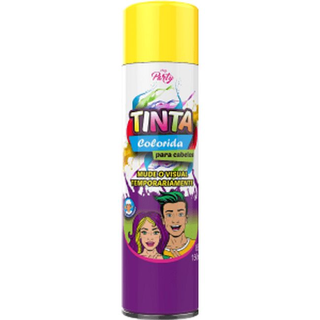 TINTA COLORIDA PCABELO AMARELA 150ML