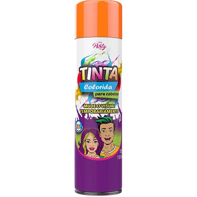 TINTA COLORIDA PCABELO LARANJA 150ML