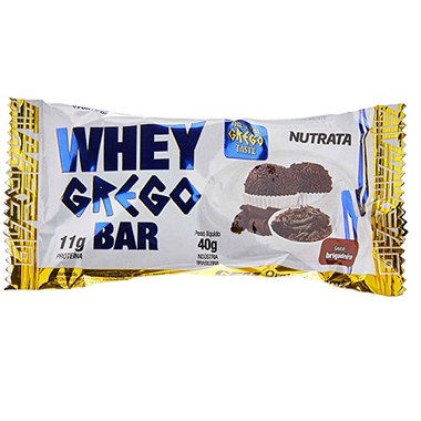 BARRA WHEY PROTEINA GREGO BRIGADEIRO 40G