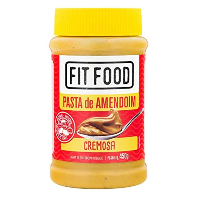 PASTA FIT FOOD AMENDOIN CREMOSA 450GR