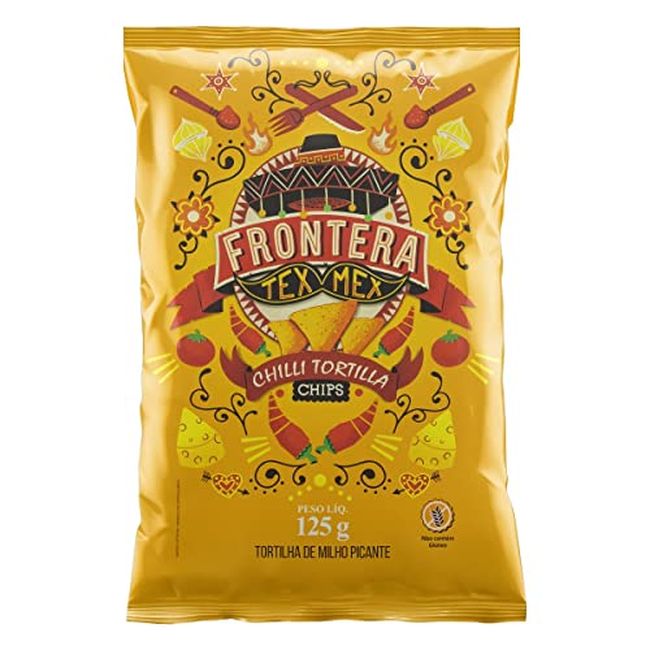 SALG FRONTERA CHIPS PICANTE 125GR