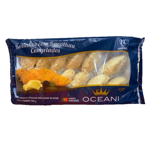 BOLINHO DE BACALHAU OCEANI CONG 300G