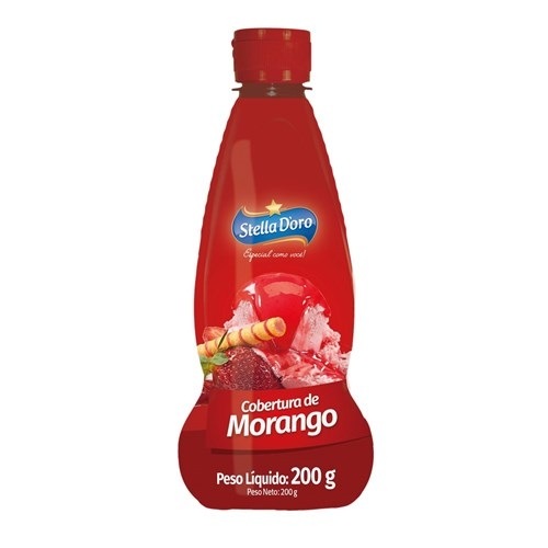 COBERTURA STELLA DORO MORANGO 200GR