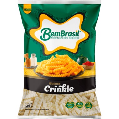BATATA PALITO BEM BRASIL CRINKLE 1,05K