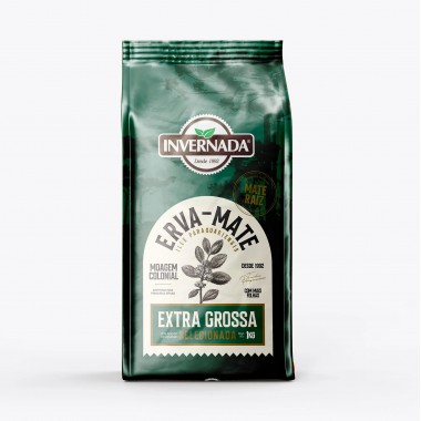 ERVA MATE INVERNADA EXTRA GROSSA COL 1KG