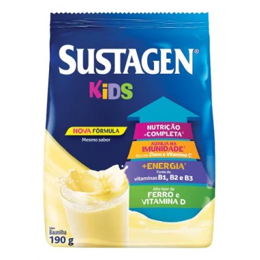 SUSTAGEN KIDS BAUNILHA SHT 190GR