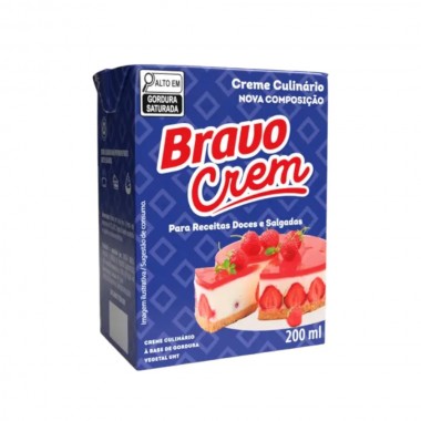 CREME DE LEITE BRAVO CULINARIO TP200G