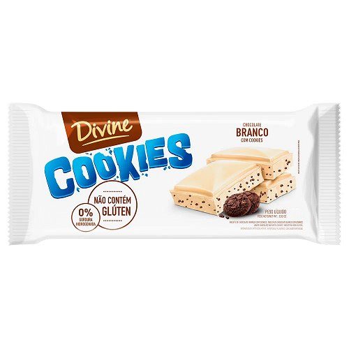 CHOCOLATE DIVINE CHOC BRANCO COOKIES70G