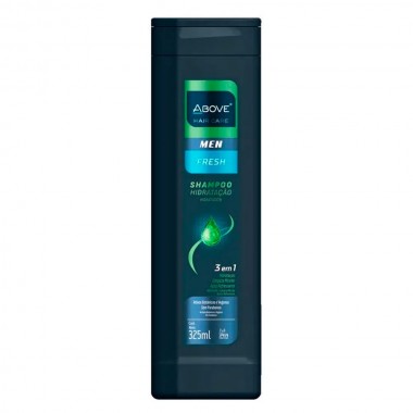 SHAMPOO ABOVE MEN HIDRATACAO FRESH 350ML