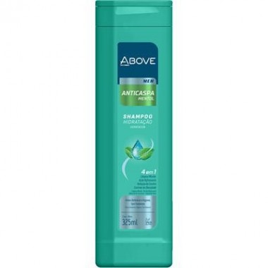 SHAMPOO ABOVE MEN ANTICASPA MENTHOL 350M