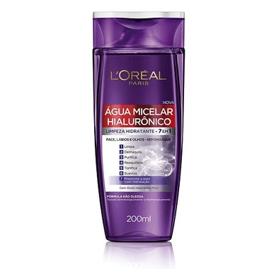 AGUA MICELAR LOREAL HIALURONICO 200ML