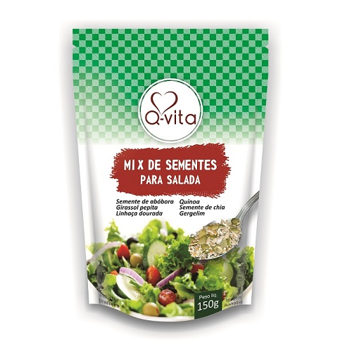 MIX SEMENTES Q VITA P SALADA 150G