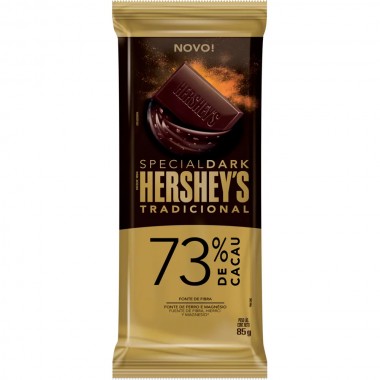 CHOCOLATE HERSHEYS DARK 73 CACAU 85GR CHOCOLATE HERSHEYS DARK 73 CACAU 85GR