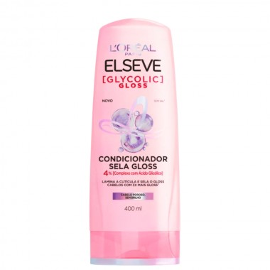 CONDICIONADOR ELSEVE GLYCOLIC GLOSS 400M