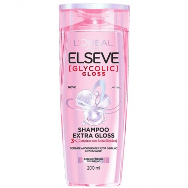 SHAMPOO ELSEVE GLYCOLIC GLOSS 200ML