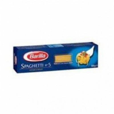 MASSA BARILLA SPAGHETTI N5 500GR